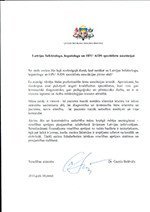Vēstule no veselības ministra